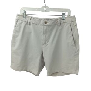 Lululemon Men's Commission Short 7" Inseam Bone Beige Warpstreme Size 34 Large